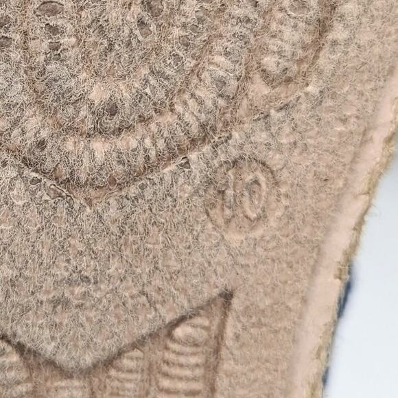 XO LOV blue woven espadrilles loafers slip on size 10 - Picture 9 of 9